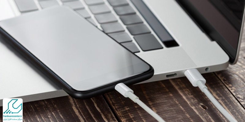 نحوه اتصال لپ تاپ به گوشی از طریق کابل USB